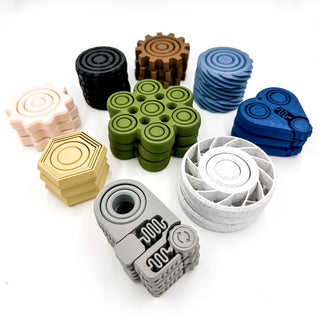 STEMStims Fidget Toys Class Pack - Naturals - 27 pcs