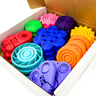 STEMStims Fidget Toys Class Pack - Rainbow - 27 pcs