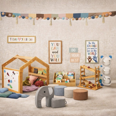 Calm Neutral Cozy Corner Bundle (TK-2nd Grade)