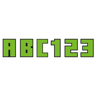 Minecraft Deco Letters