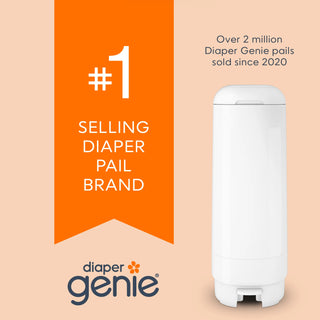 Diaper Genie® Signature Pail -  With Starter Refill