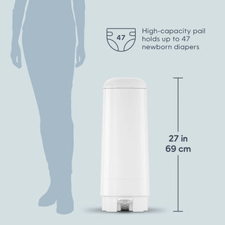 Diaper Genie® Signature Pail -  With Starter Refill