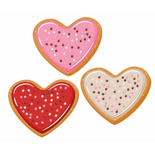 Heart Cookies Paper Cut-Outs