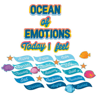 Seas the Day Ocean of Emotions Mini Bulletin Board Sets