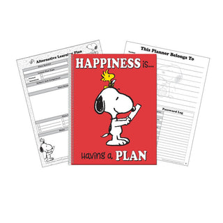 Peanuts Lesson Plan & Record Books