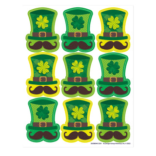 St Pat's Hats Giant Stickers