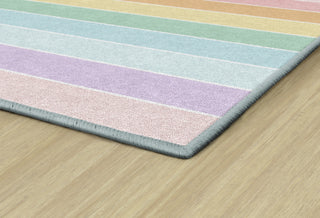 Pastel Rainbow Stripe Rug By Schoolgirl Style