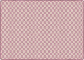 Blush Checkerboard Rug By Schoolgirl Style