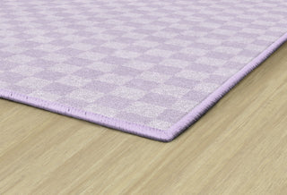 Lavender Checkerboard Rug By Schoolgirl Style