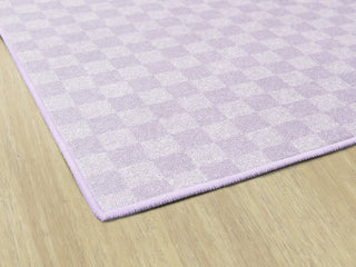 Lavender Checkerboard Rug By Schoolgirl Style