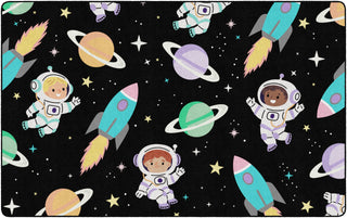 Astronaut Fun Rug