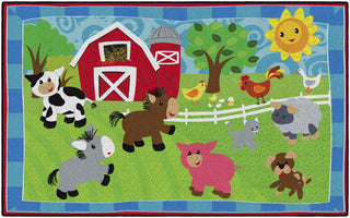 Cutie Barnyard Carpet 3' x 5'