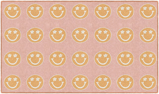 Good Vibes & Smiley Faces Criss-Cross Applesauce Rug