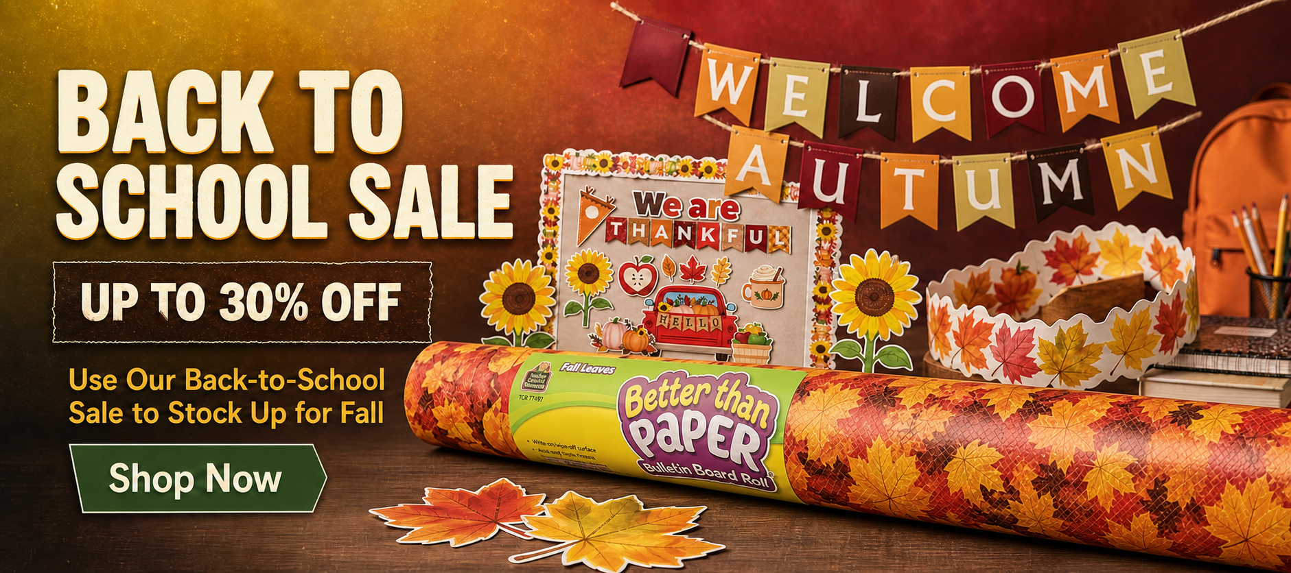 Back To School Sale 2026 - Fall