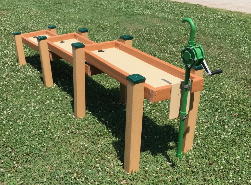 Kids' Station Outdoor Water Works Sand/Water Trough - Surface Mount Wi ...