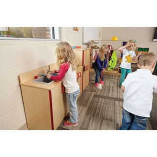 Jonti-Craft Housecleaning Set-n-Rack