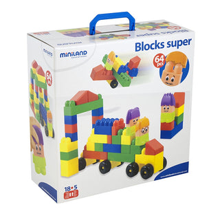 Super Blocks 64 Pieces