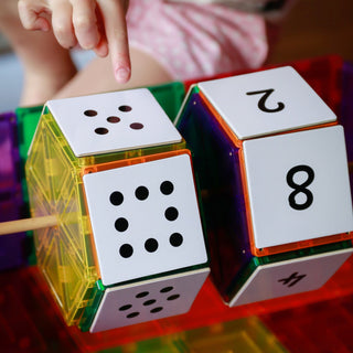 Learn and Grow Magnetic Tile Topper - Numeracy Pack (40 Piece)