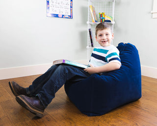 Comfy Cozy Peapod Inflatable Chair for Kids by Bouncyband®