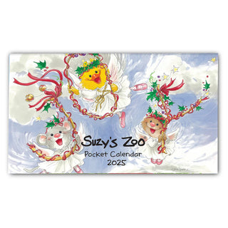 Suzy's Zoo Pocket Calendar 2025(6-1/2" x 3-3/4")