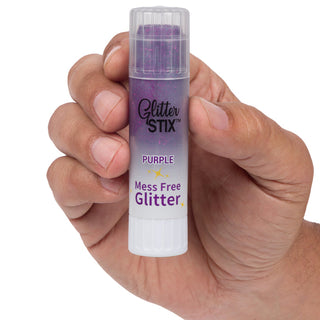 Glitter Stix Mess Free Glitter, Set of 12 Colors