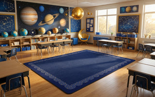 Out Of This World Scallop Border Rug