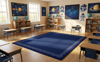 Out Of This World Scallop Border Rug