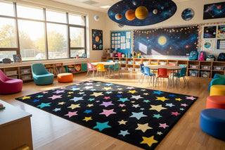 Shining Star Black Multi Rug