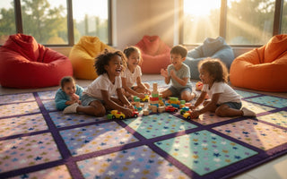 Star Light Seating Squares Rug