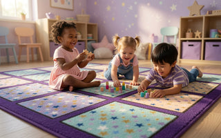 Star Light Seating Squares Rug