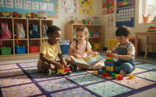 Star Light Seating Squares Rug