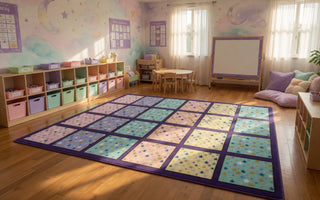 Star Light Seating Squares Rug