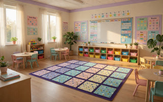 Star Light Seating Squares Rug