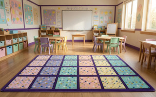 Star Light Seating Squares Rug