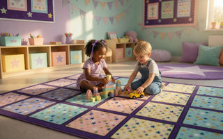 Star Light Seating Squares Rug