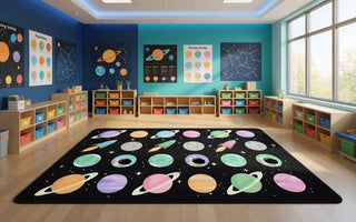 Space Fun Seating Rug