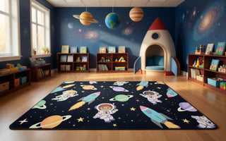 Astronaut Fun Rug