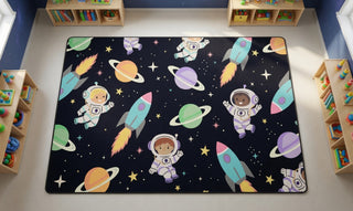 Astronaut Fun Rug
