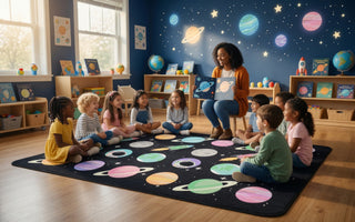 Space Fun Seating Rug
