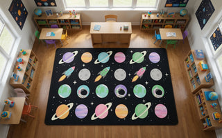 Space Fun Seating Rug