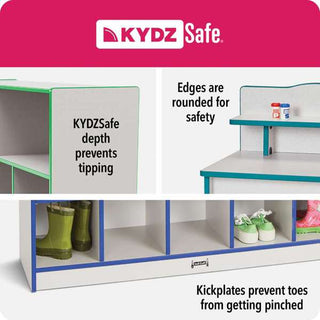 Rainbow Accents Stacking Lockable Lockers
