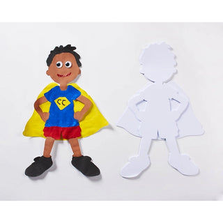 BIG SHAPES SUPERHERO 25CT