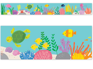 SEA FRIENDS UNDER THE SEA EZ BORDER