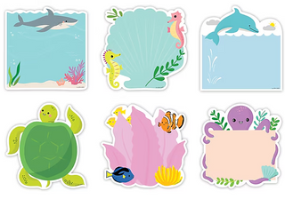 SEA FRIENDS 6" CUTOUTS
