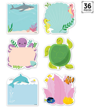 SEA FRIENDS 6" CUTOUTS