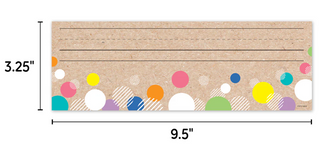 KRAFTY POP BUBBLES NAME PLATES