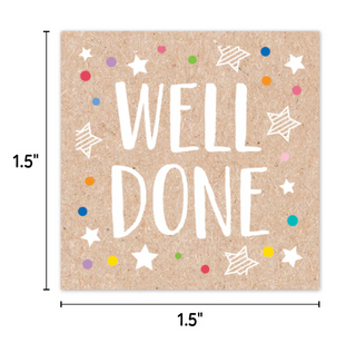 COLORFUL KRAFT REWARDS KRAFTY POP REWARD STICKERS