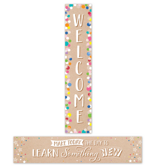 WELCOME KRAFTY POP BANNER