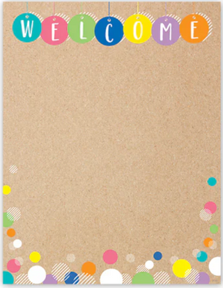 WELCOME KRAFTY POP CHART