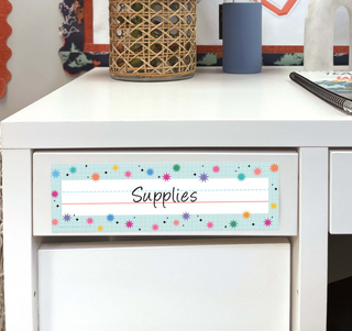 Retro Remix Name Plates